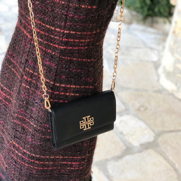 NWT Tory Burch Britten chain on wallet crossbody - Picture 6 of 7
